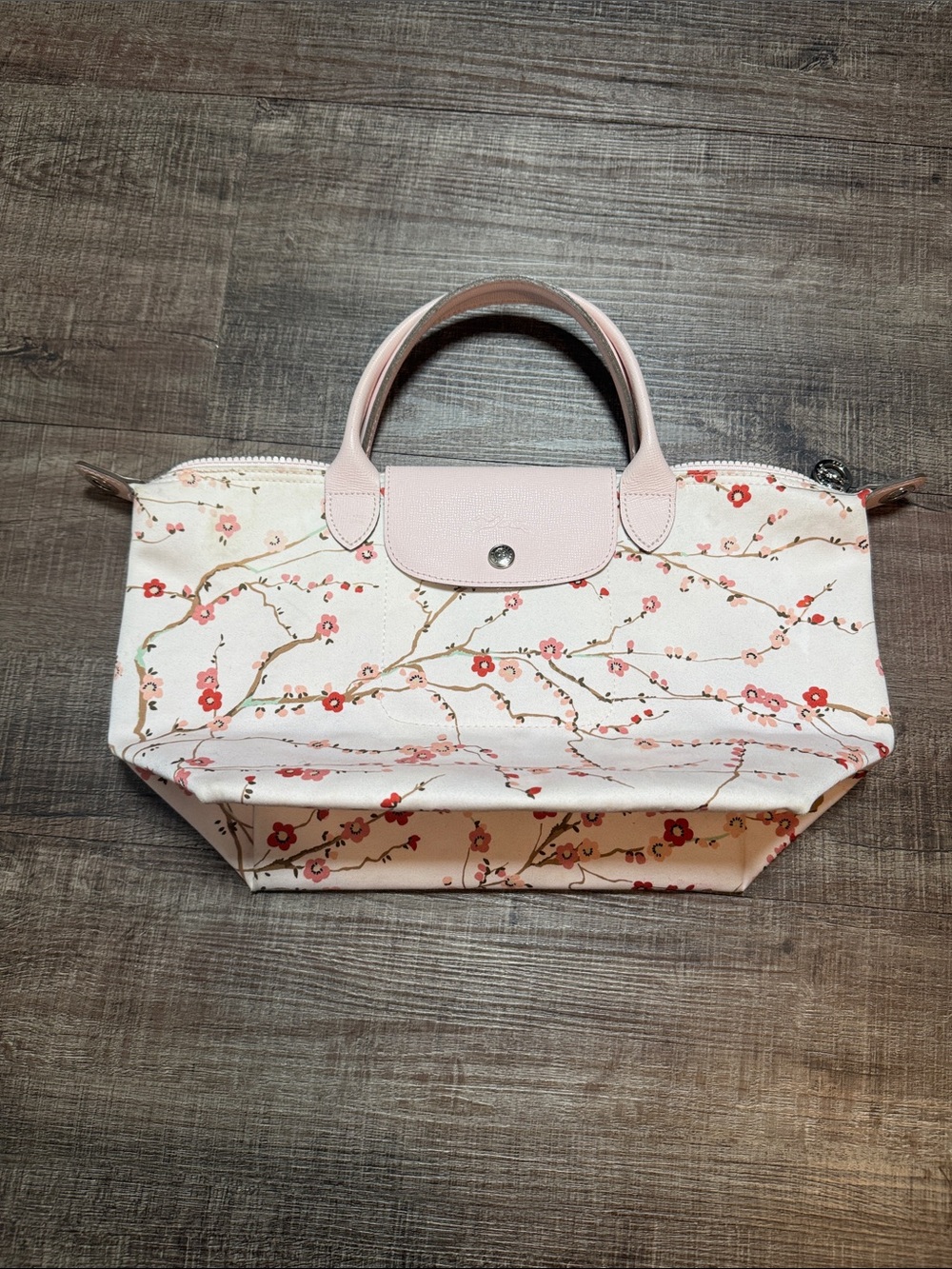 Longchamp Le Pliage Neo fantasie Sakura tote bag